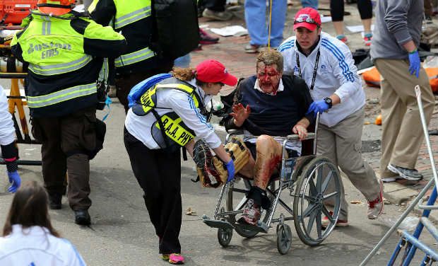 Terror strikes America blasts at Boston marathon